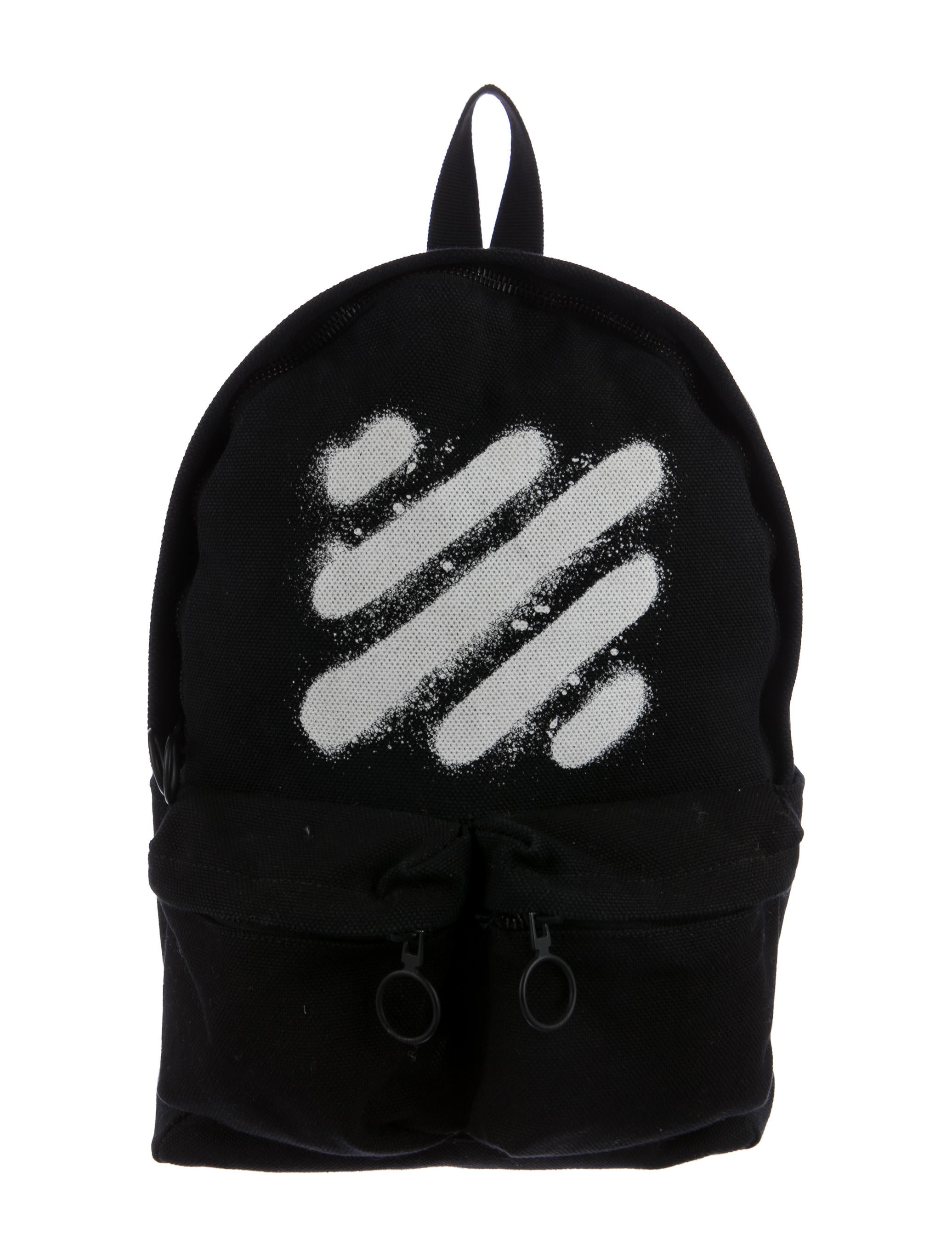 OffWhite Spray Paint Backpack Black Backpacks, Bags OFF20369 The