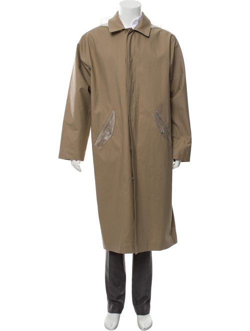 Off-White Translucent Hood Trench Coat w/ Tags kha