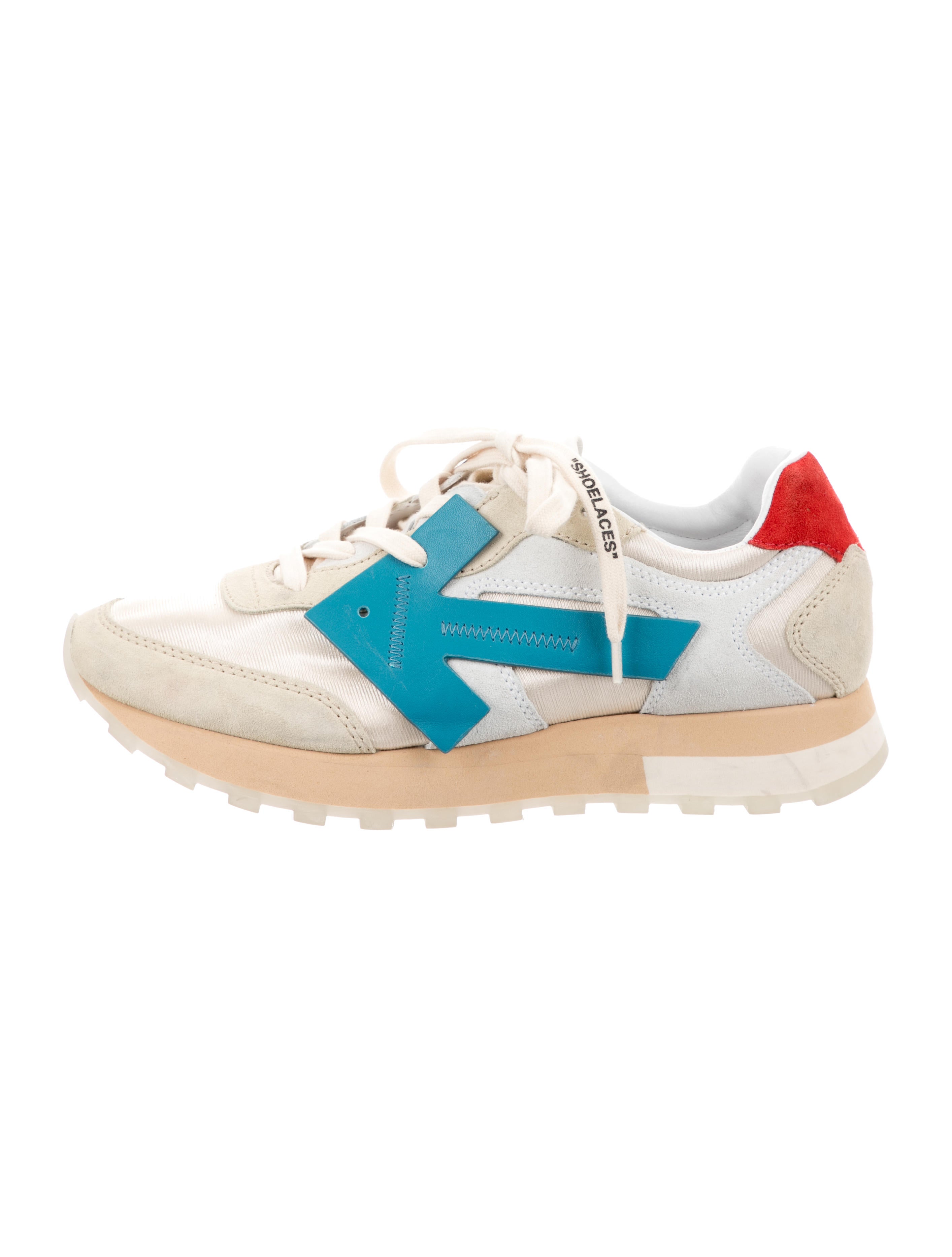 off white arrow runner sneakers