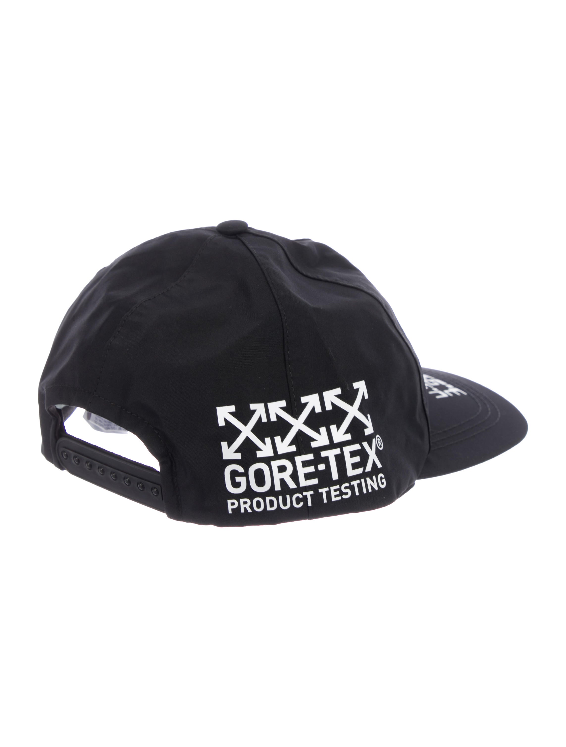 USE OFF-WHITE OFFVA)O//ff-W//hite Off-White Gore-Tex Hat - Black 