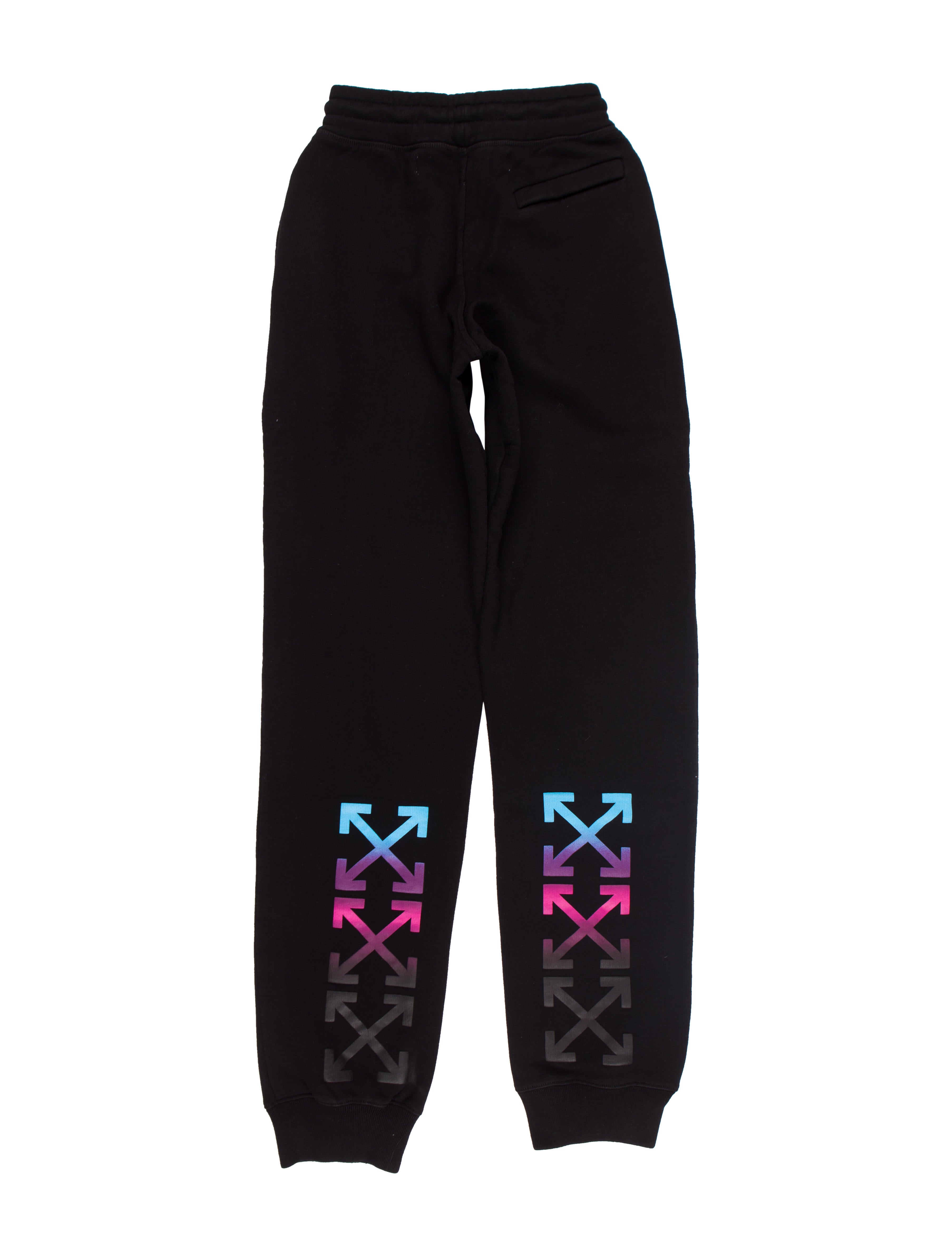 off white gradient joggers