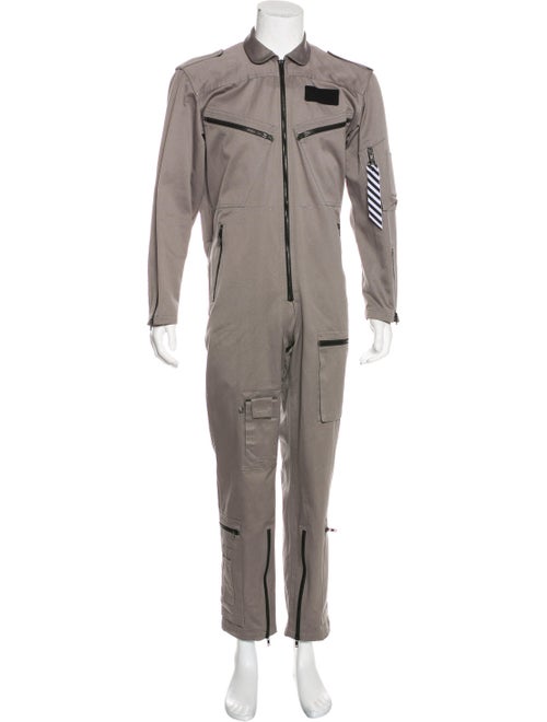 Off-White 2018 Workwear Jumpsuit grey