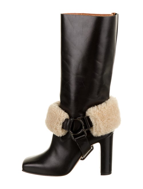 Off-White Leather Boots White