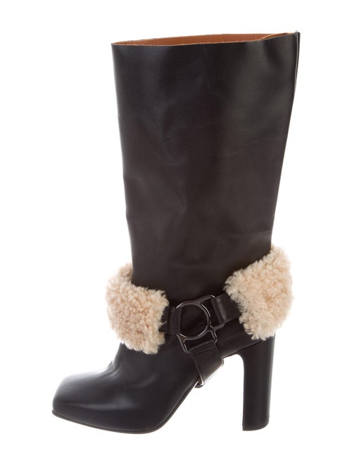 Off-White Leather Boots White