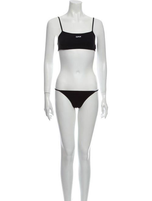 Off-White Graphic Print Bikini White