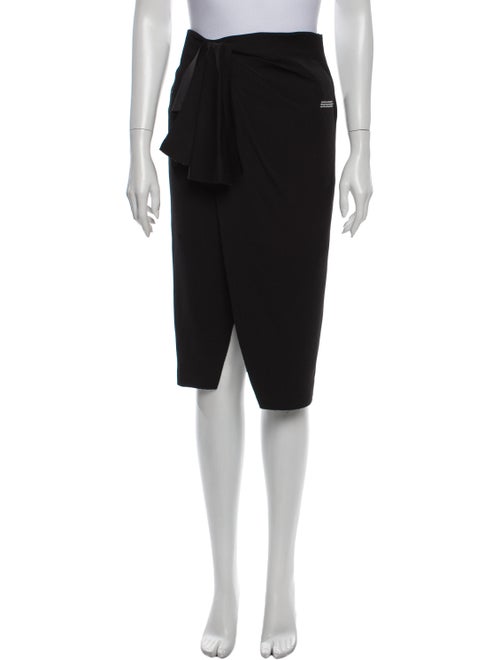 Off-White Knee-Length Skirt White