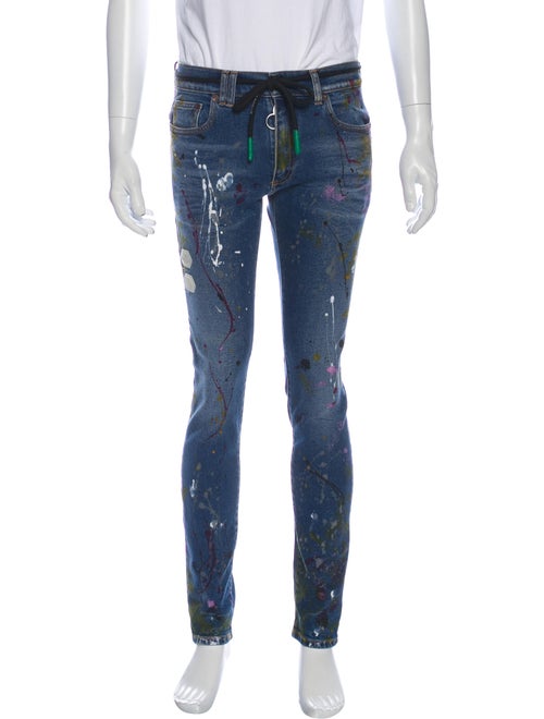 Off-White 2019 Skinny Jeans White