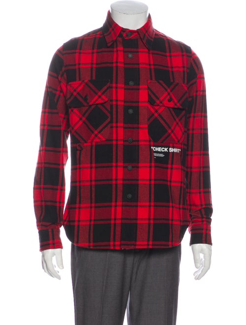 Off-White 2019 Check Shirt White