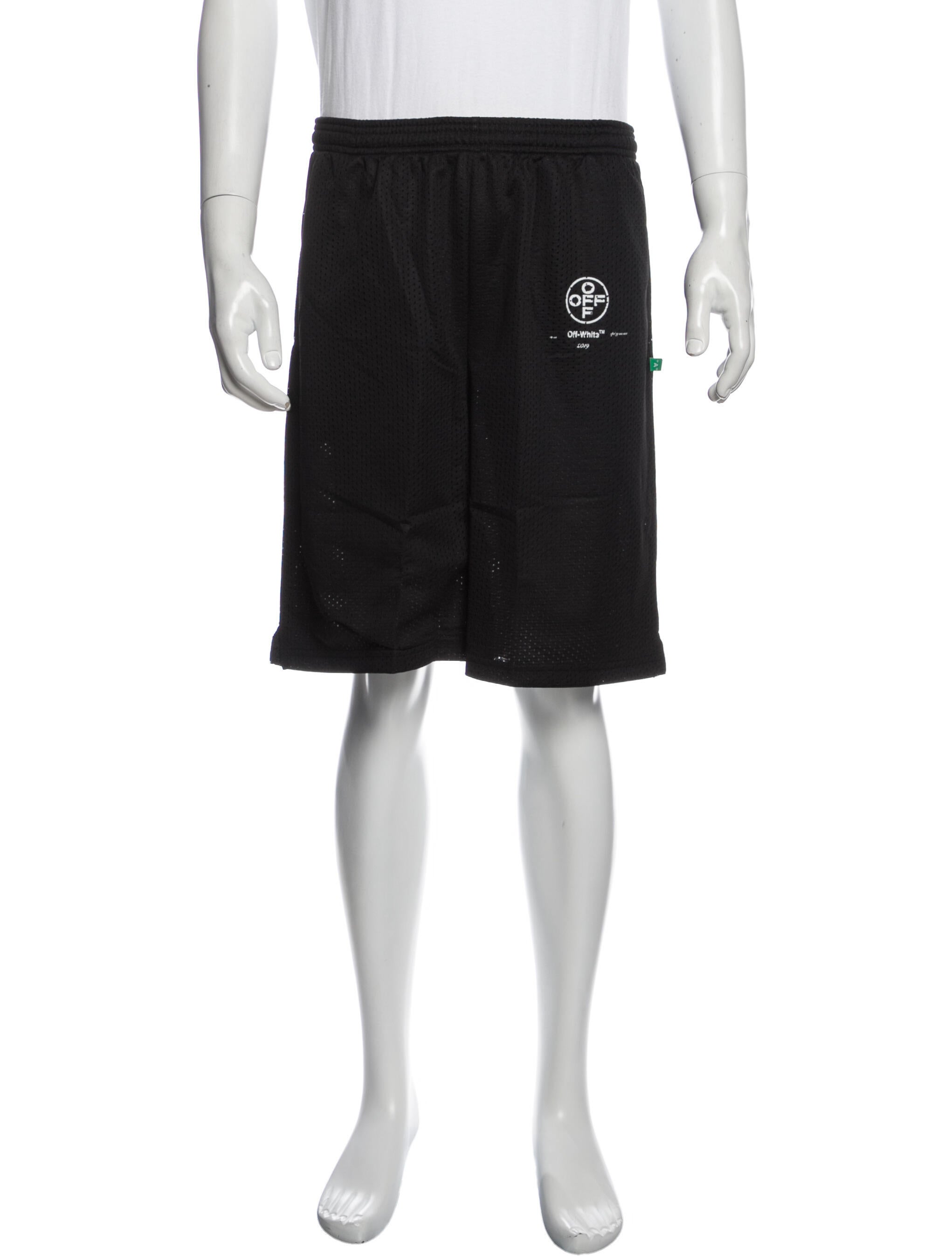 off white impressionism shorts