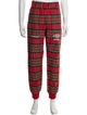 Off-White x Umbro Plaid Print Joggers