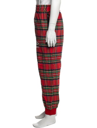 Off-White x Umbro Plaid Print Joggers