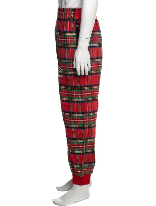 Off-White x Umbro Plaid Print Joggers