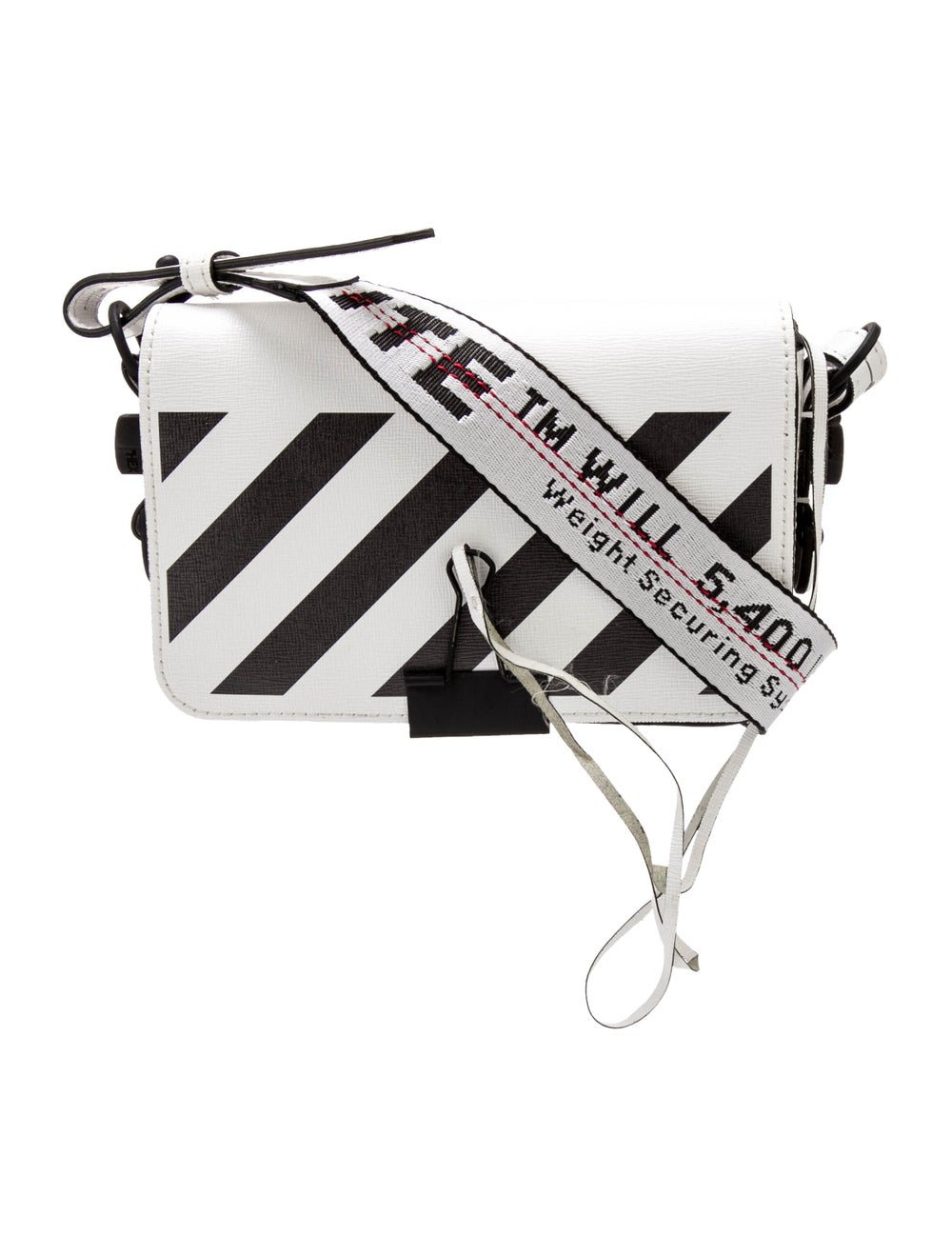 OffWhite Diag Mini Binder Clip Bag Gem
