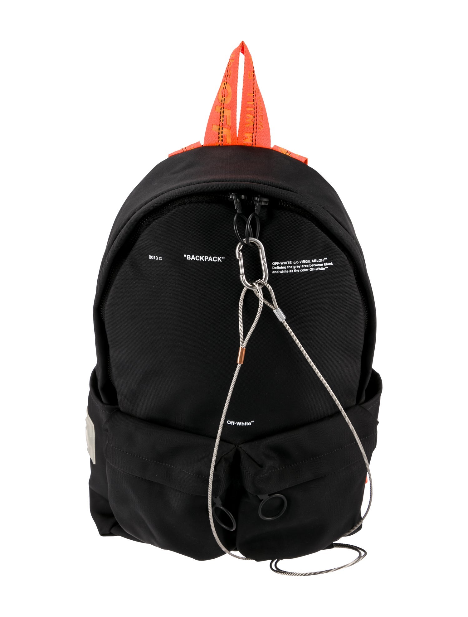 Off-White Nylon Backpack