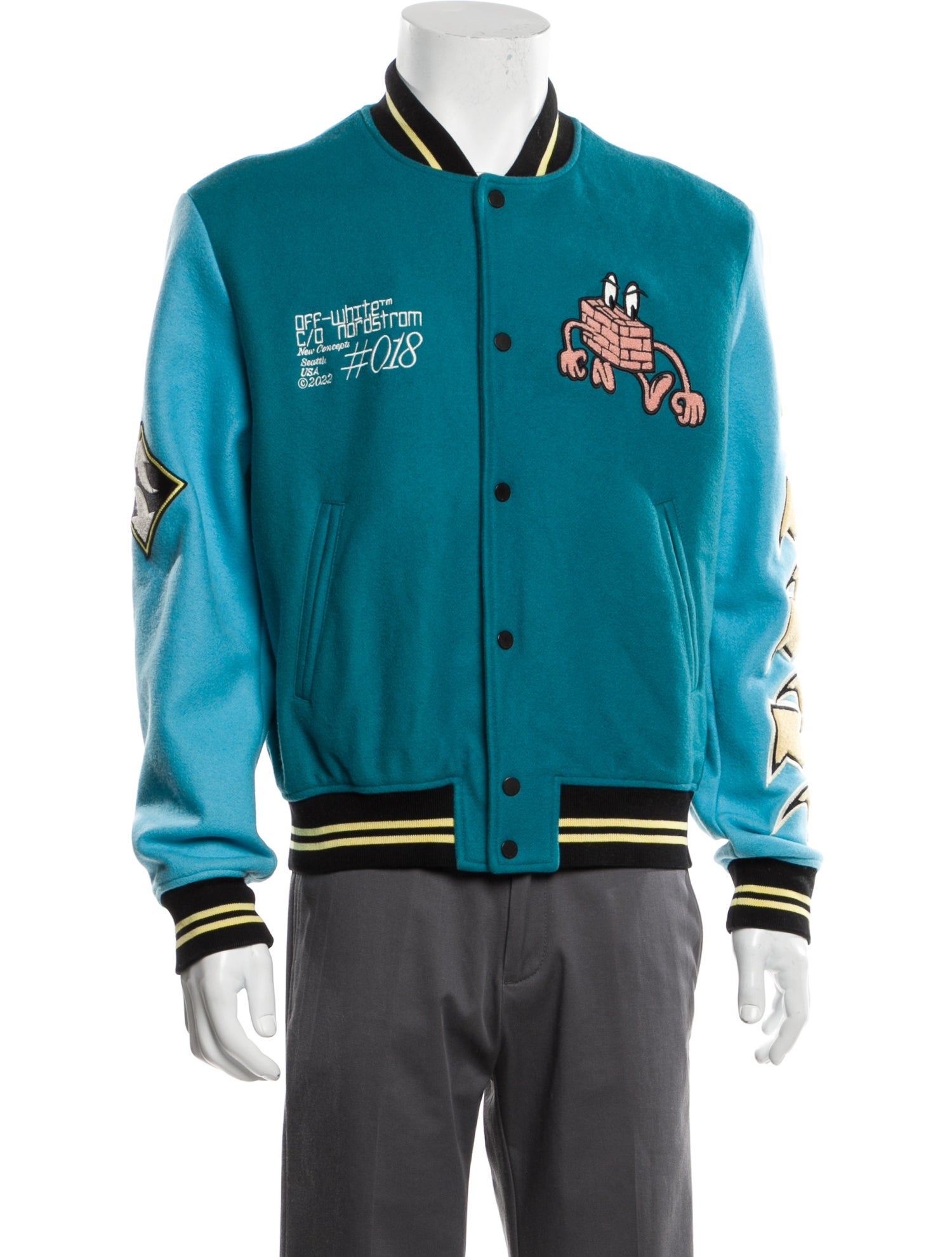 supreme nba varsity jacket