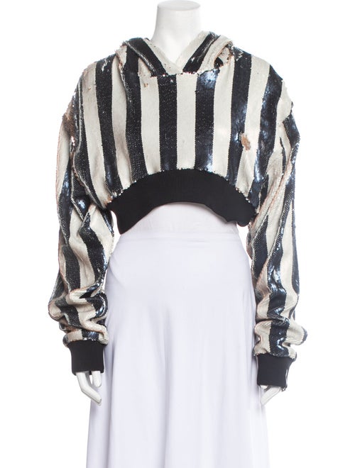Off-White 2018 Sequin Crop Top