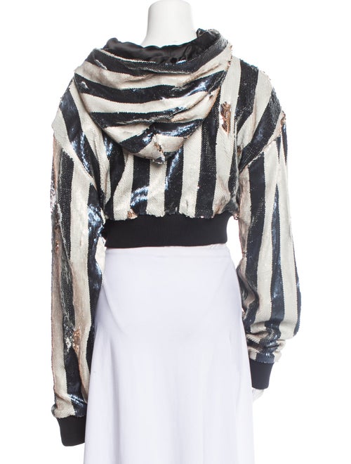 Off-White 2018 Sequin Crop Top