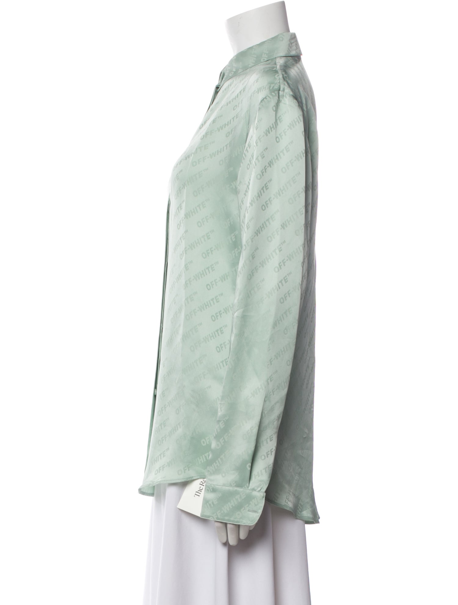 Off-White 2019 Printed Button-Up Top