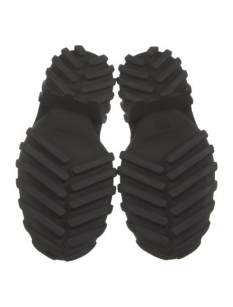 Off-White Exploration Tractor Motor Leather Chelsea Boots