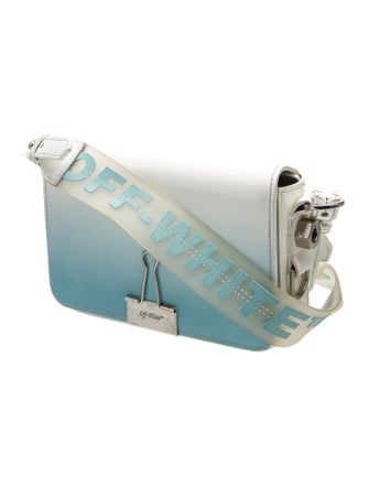 Off-White Patent Leather Crossbody Bag