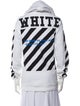 Off-White 2016 Diagonals Blue Collar Sweatshirt