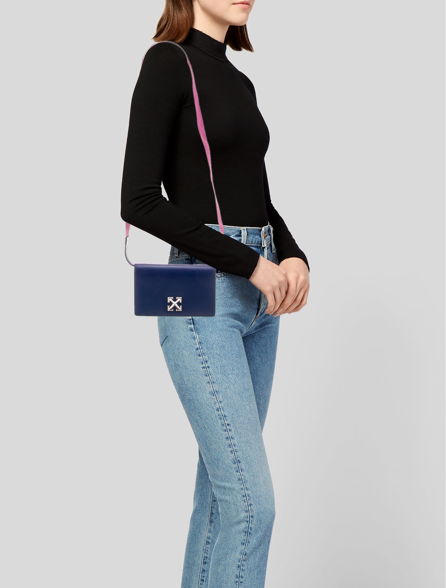 Off-White Leather Shoulder Bag