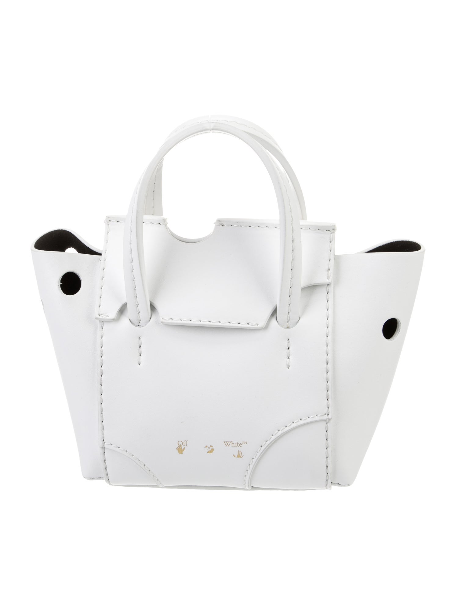 バッグ OFF-WHITE TOTO BAG Woman OFF WHITE Bag in Leather Micro XBWAPAEL000QRIPZ6O44 | Tods
