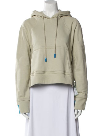 Off-White 2022 Monogram Crop Sweatshirt