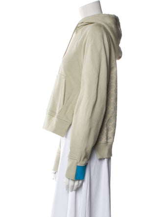 Off-White 2022 Monogram Crop Sweatshirt