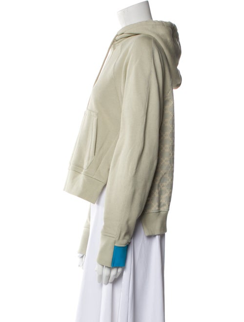 Off-White 2022 Monogram Crop Sweatshirt