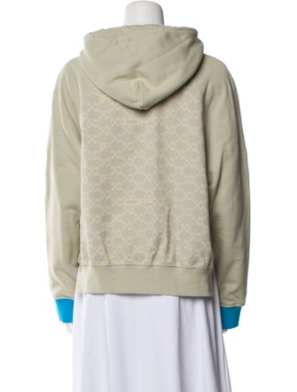 Off-White 2022 Monogram Crop Sweatshirt