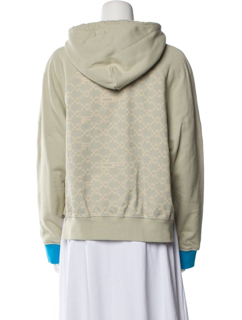 Off-White 2022 Monogram Crop Sweatshirt