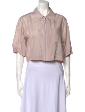 Off-White Tops 2022 Short Sleeve Crop Top Us4, It40 | S