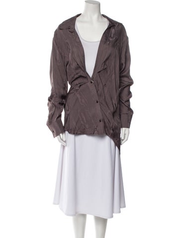 Off-White Tops 2022 V-Neck Blouse Us8, It44 | M