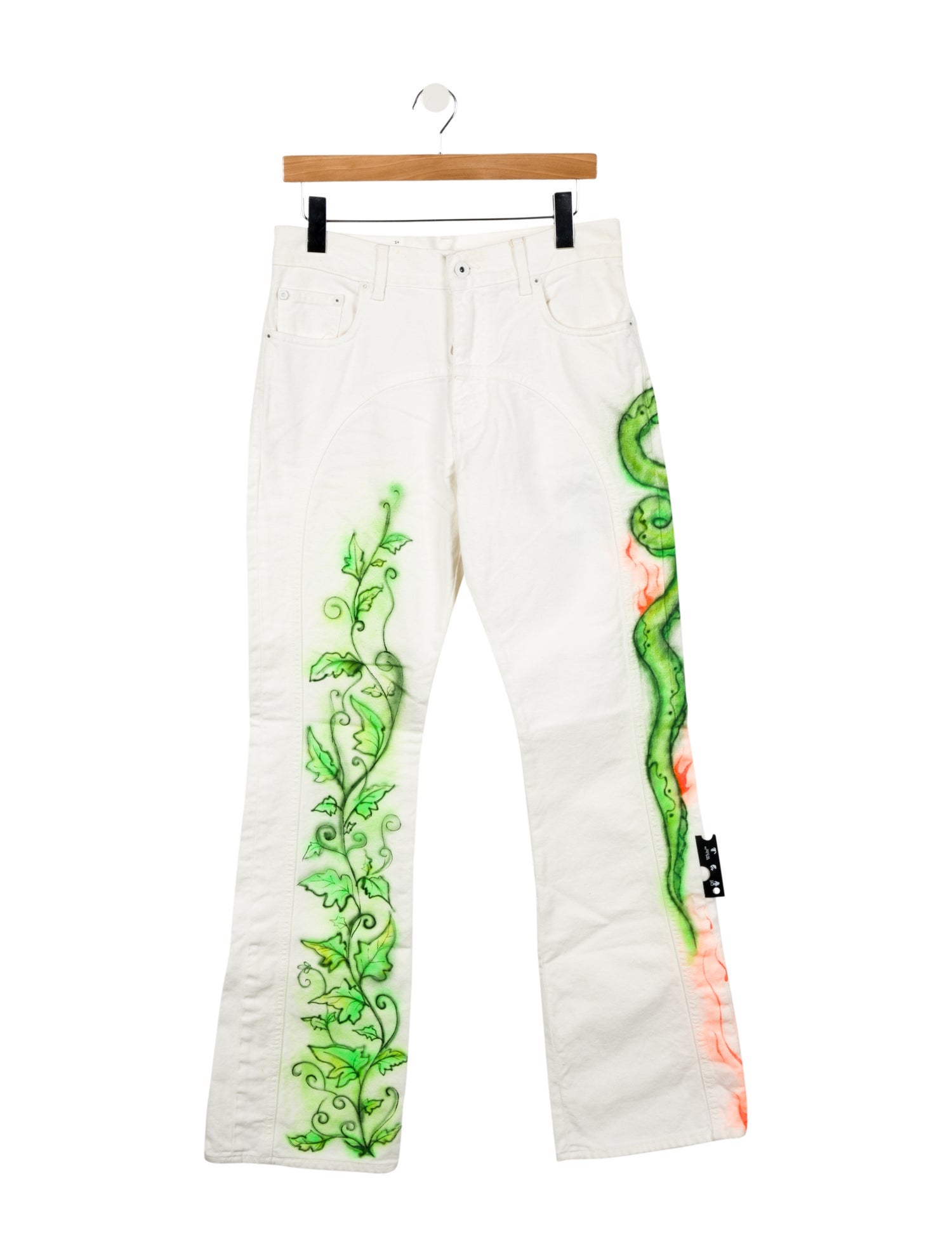 Off-White 2021 Straight-Leg Jeans