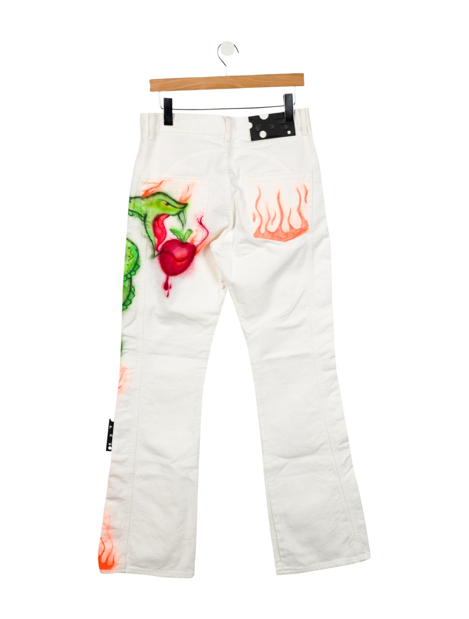 Off-White 2021 Straight-Leg Jeans