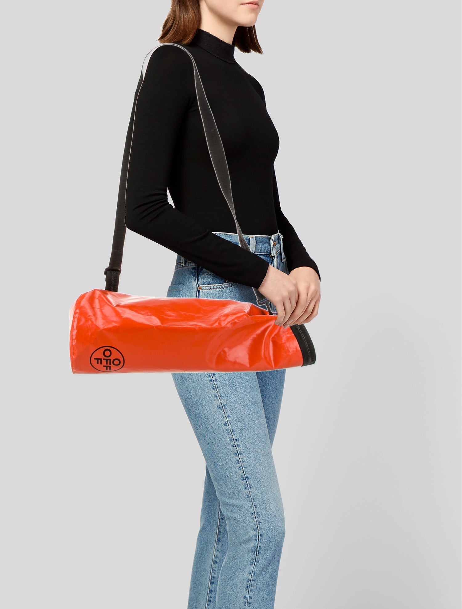 Off-White Nylon Bucket Bag