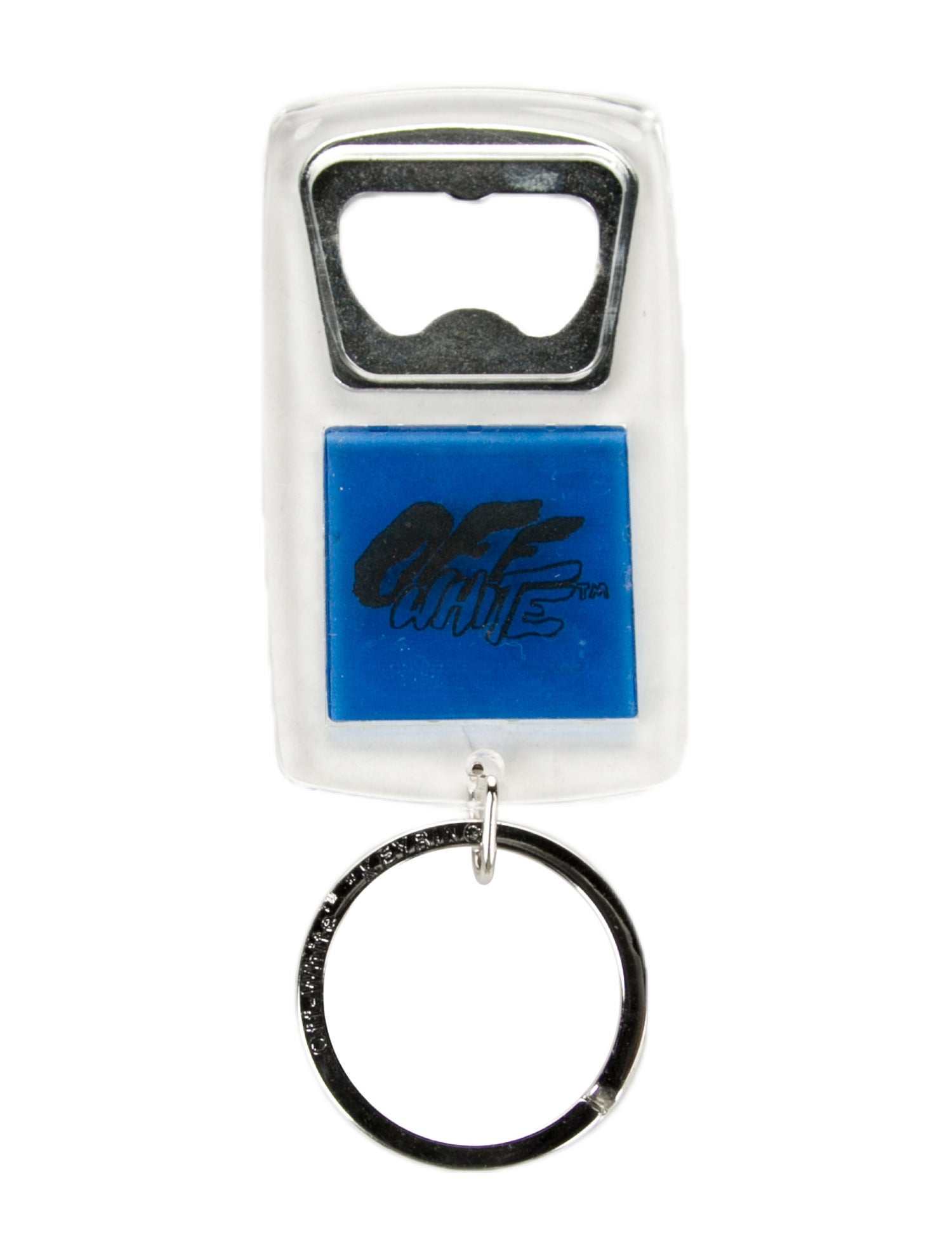 Off-White Bottle Opener Keychain