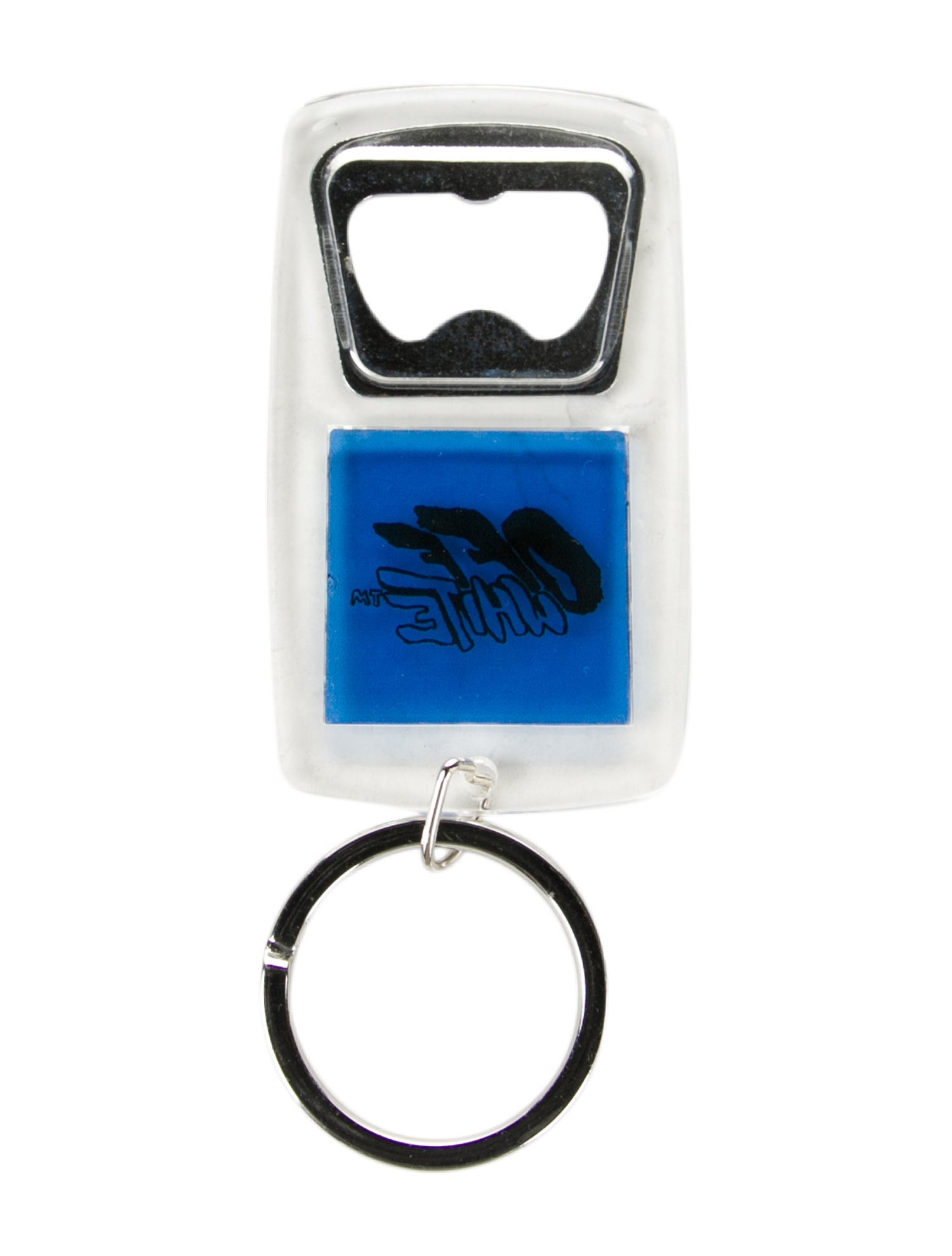 Off-White Bottle Opener Keychain