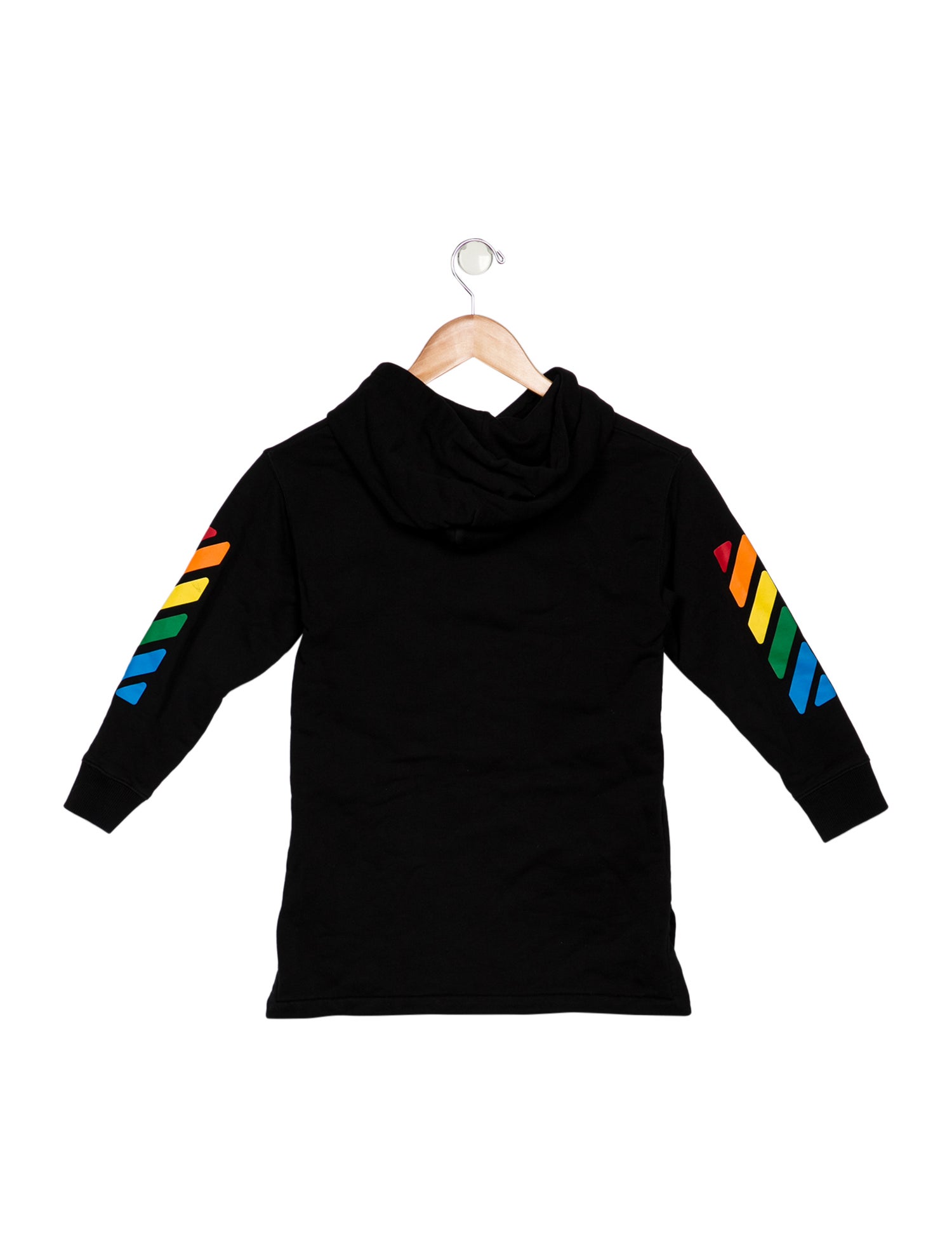 Off-White Toddler Girls' Woven Hoodie Dress