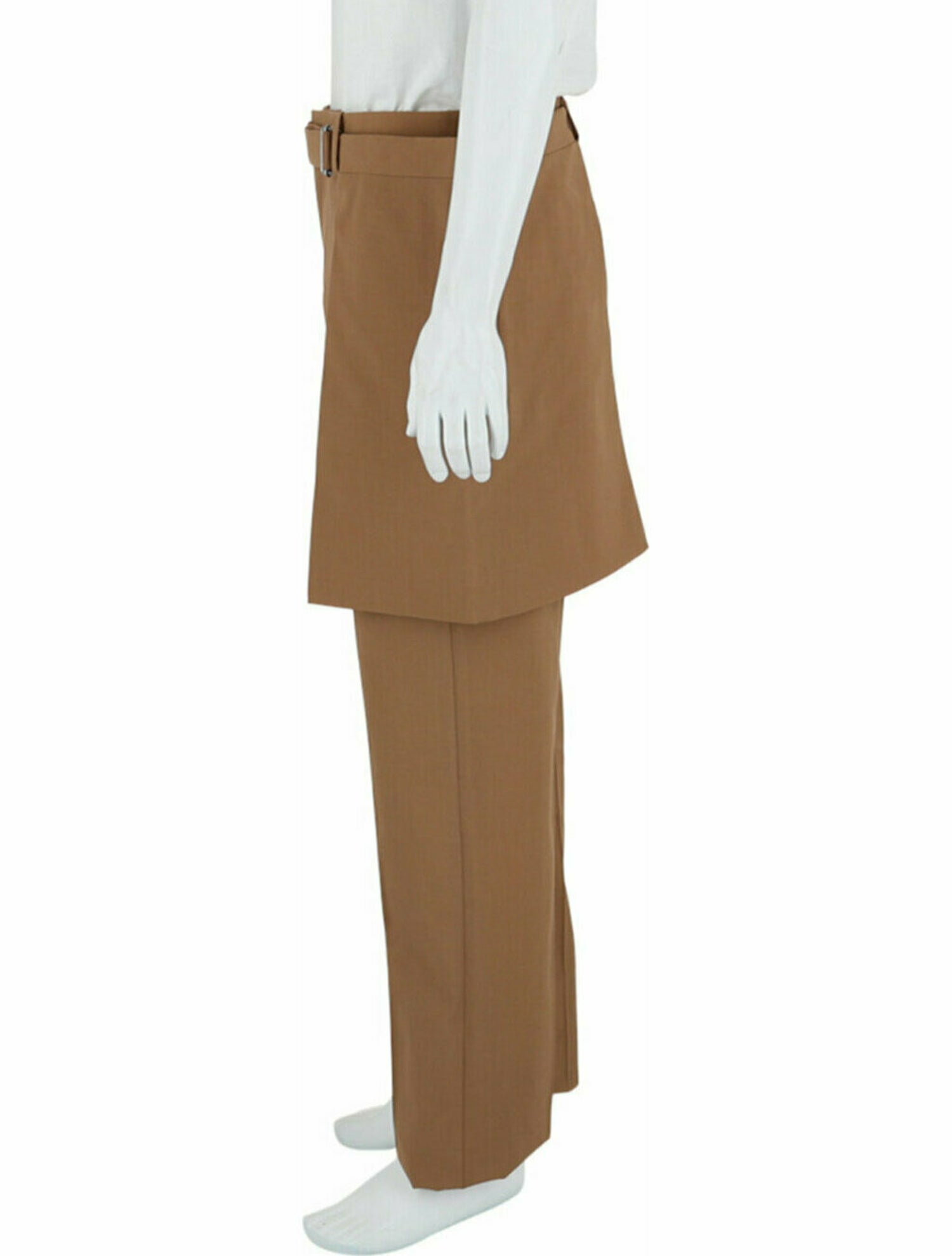 Off-White Solid Pants w/ Tags