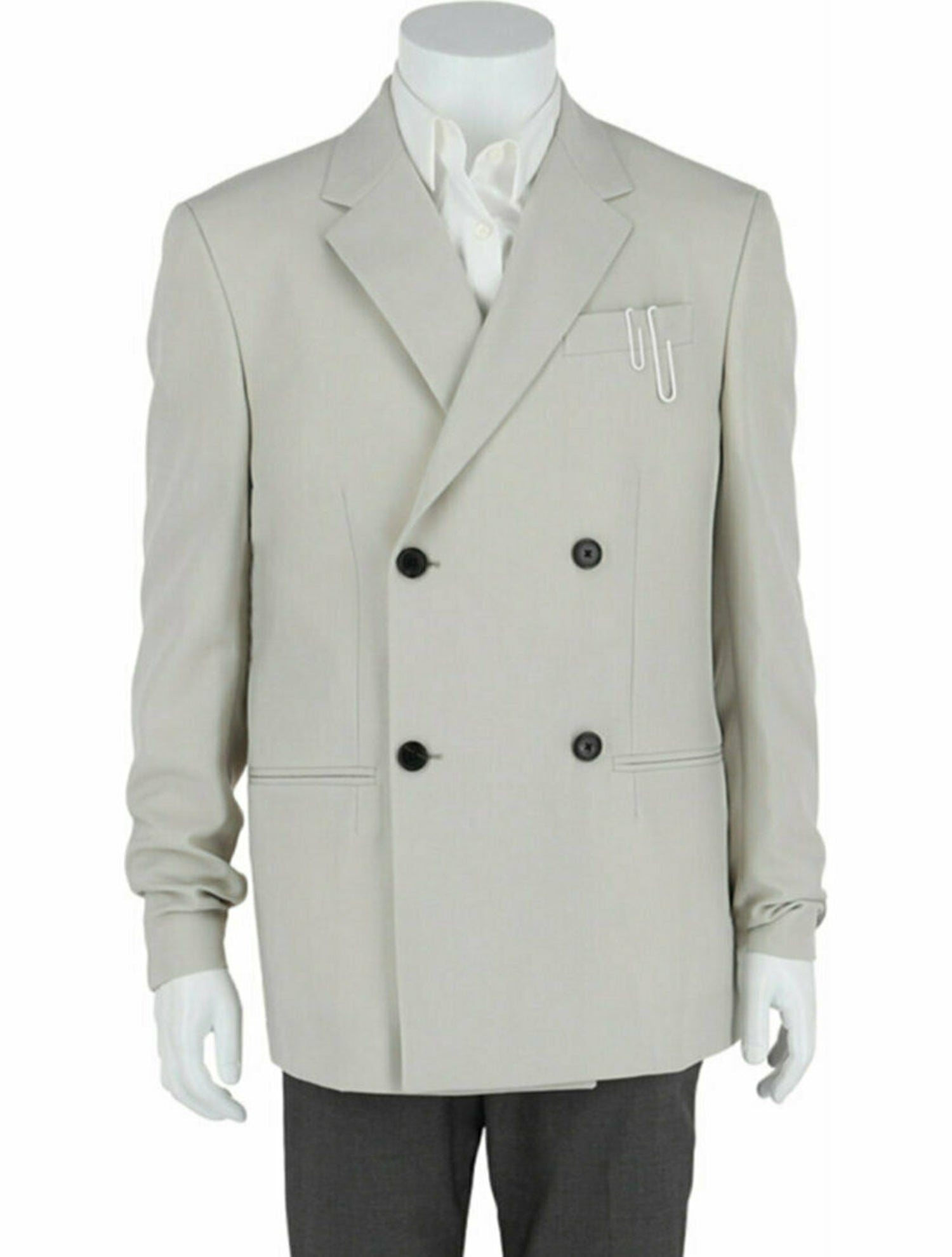 Off-White Virgin Wool Blazer w/ Tags