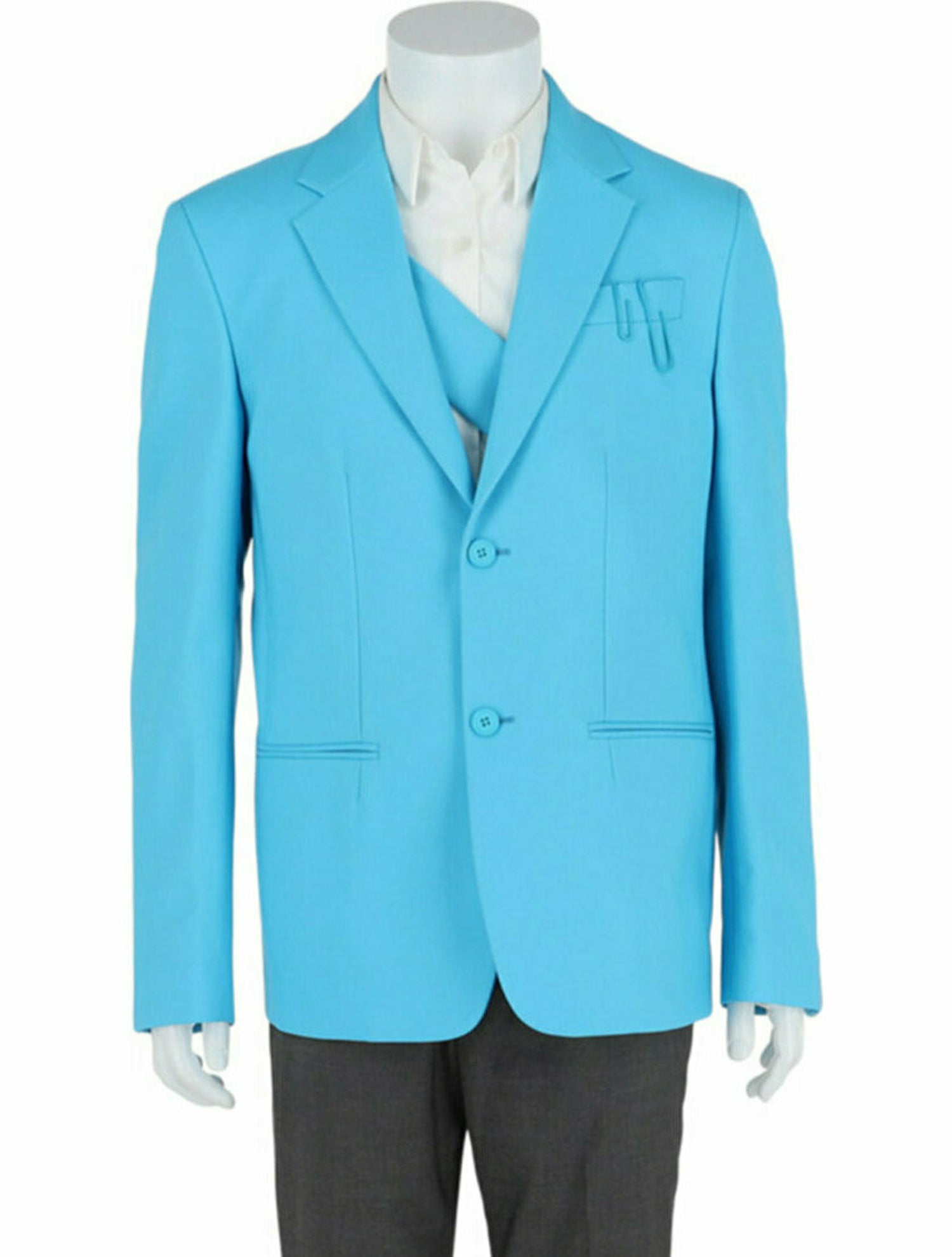 Off-White Solid Blazer w/ Tags