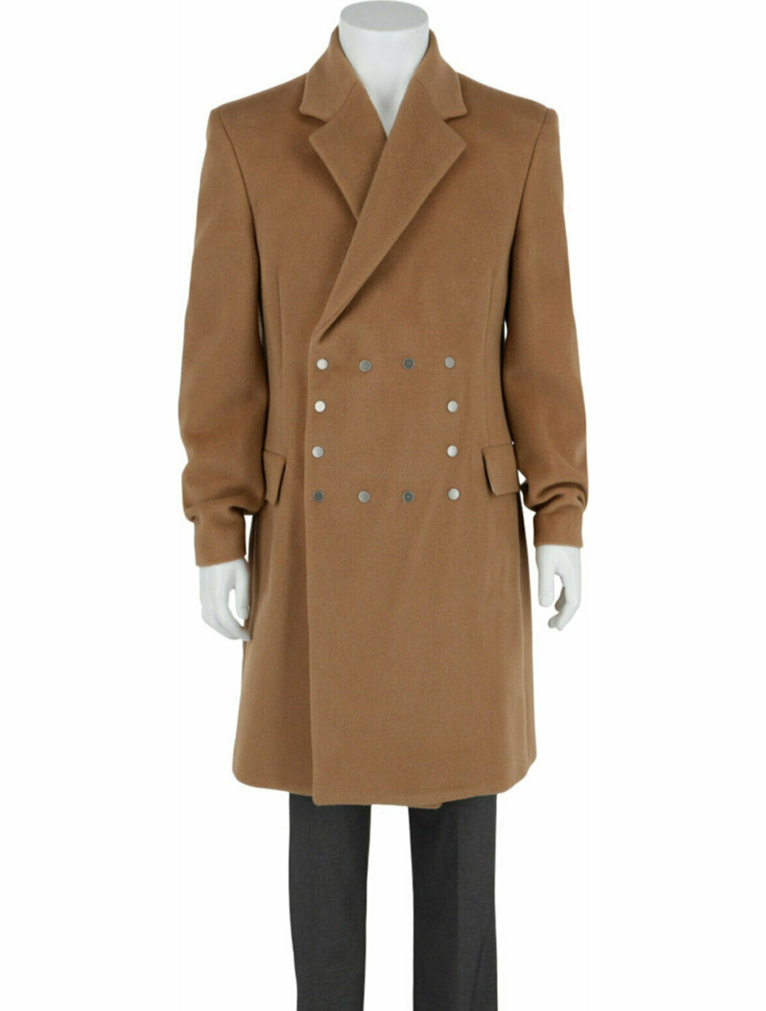 Off-White Virgin Wool Trench Coat w/ Tags