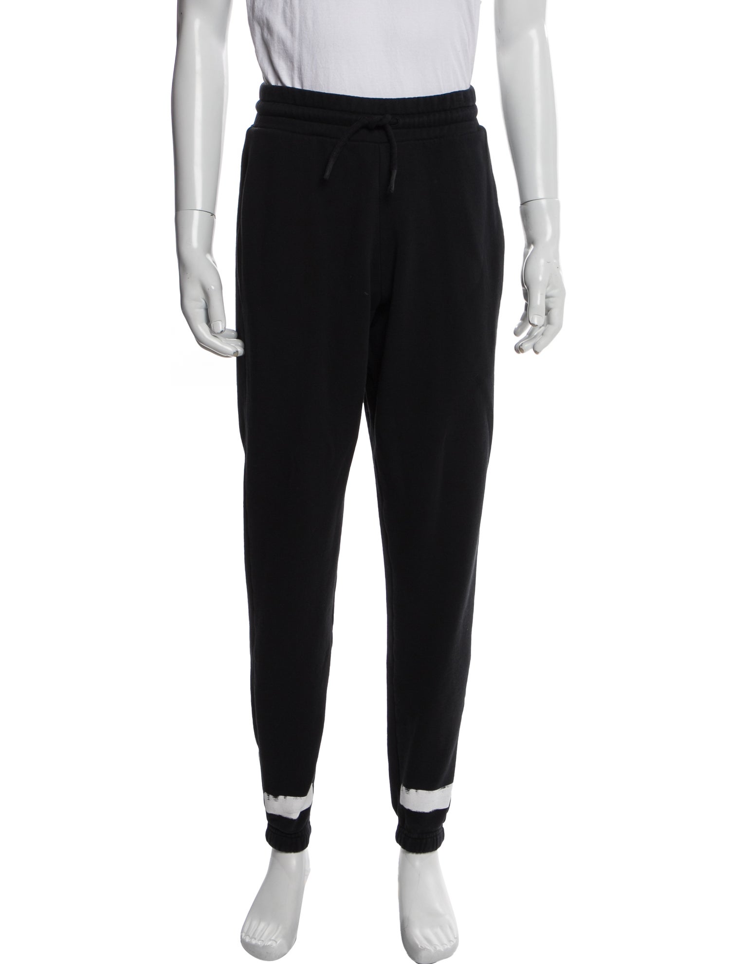 Off-White Diag Colorblock Pattern Lounge Bottoms