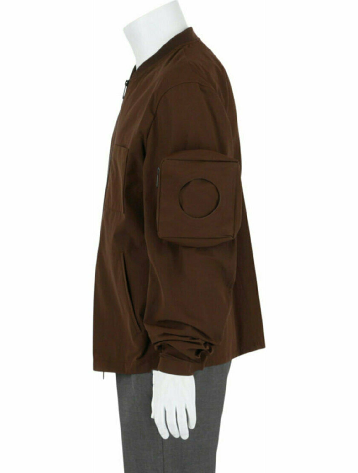 Off-White Solid Bomber Jacket w/ Tags