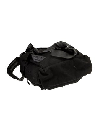 Off-White Canvas Backpack