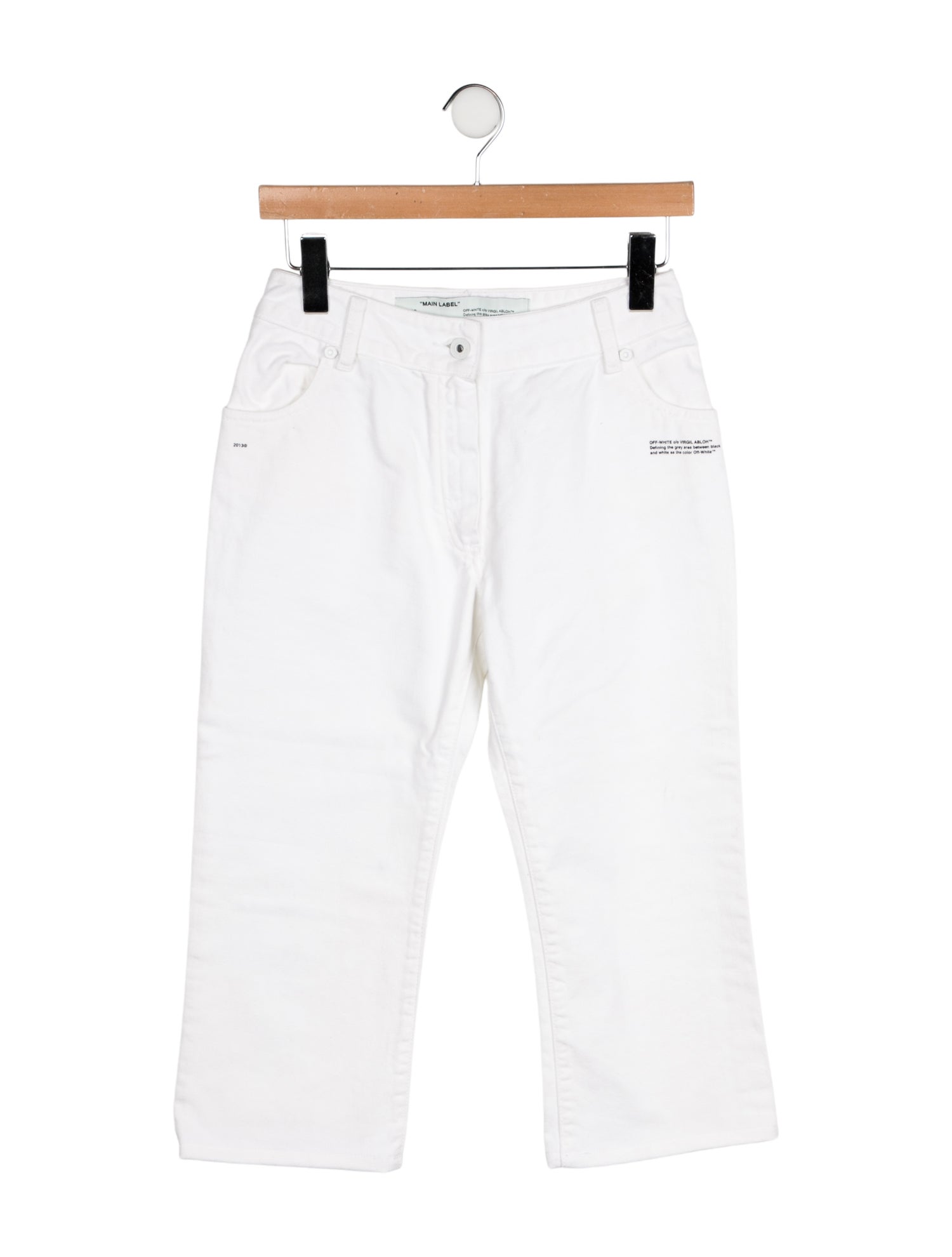 Off-White 2020 Straight Leg Jeans