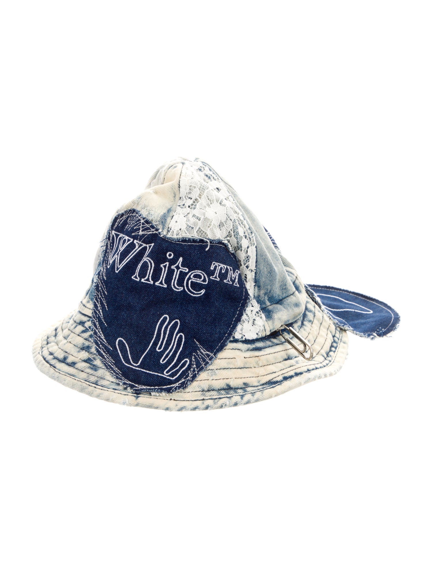 Supreme Punched Denim Crusher - Blue Hats, Accessories