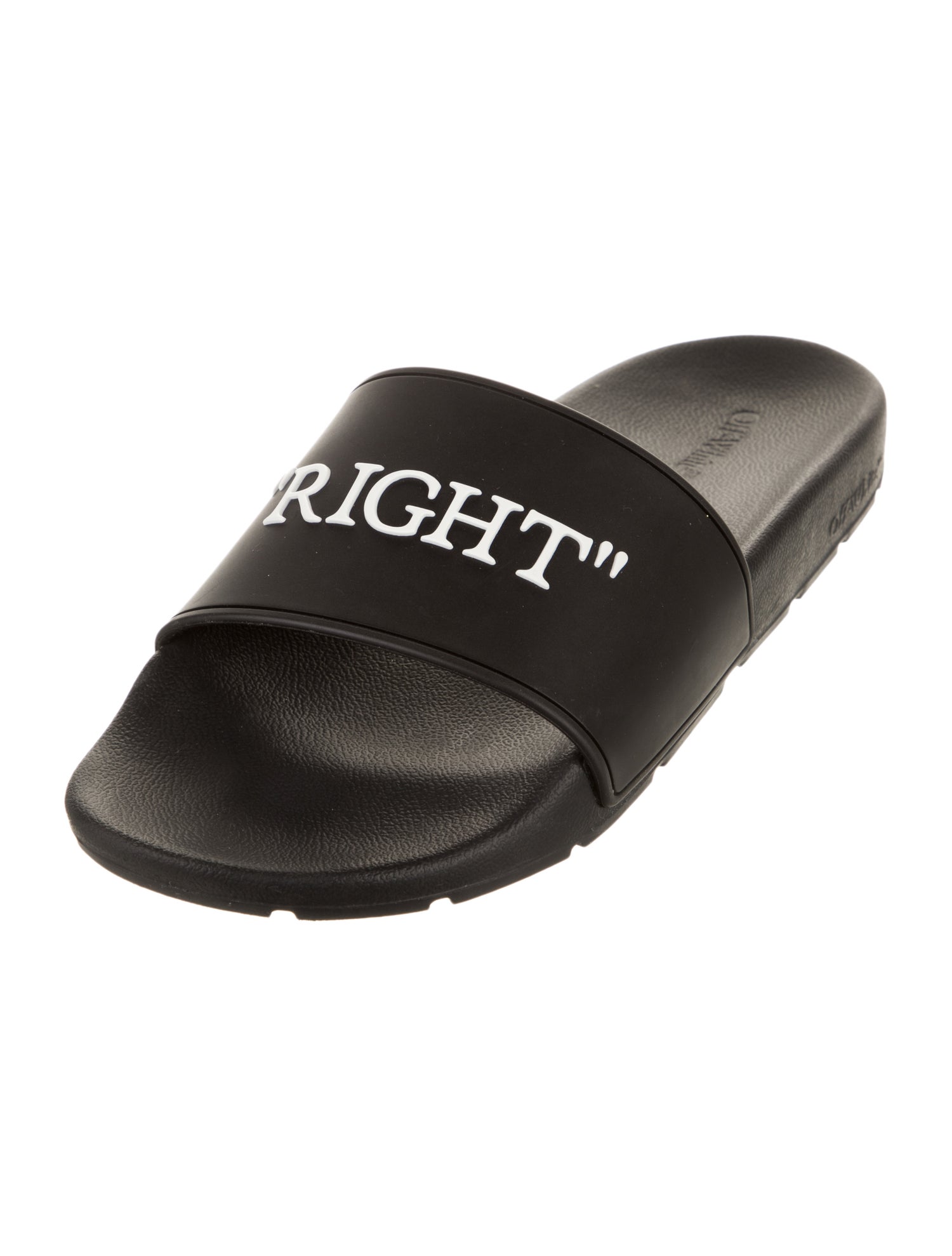 Off-White Logo Rubber Slides
